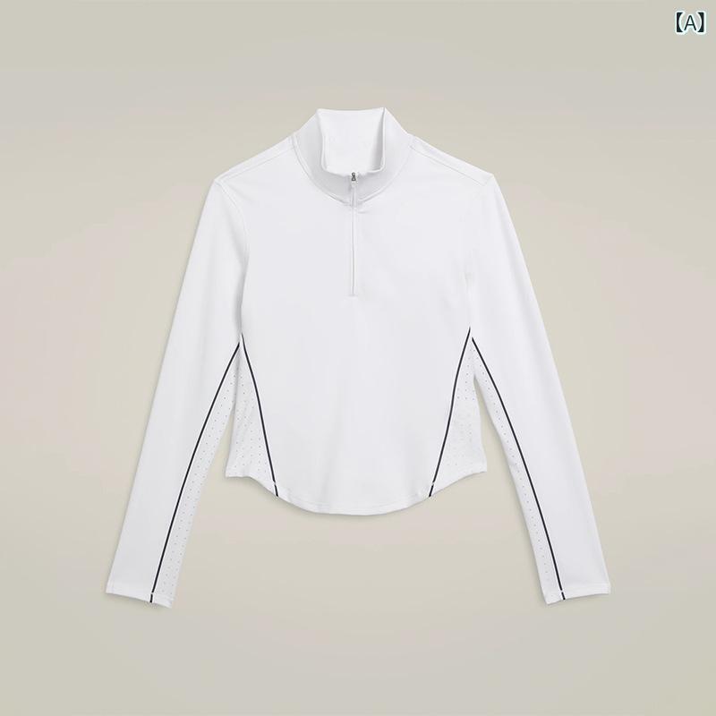 クロス ボーダーの ヨガ 服の 女性の タイトな ウエストの 運動の 上着の ランニング トレーニングの プラティの フィットネスの コートの 騎乗 服