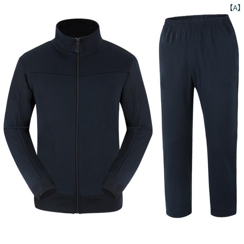 メーカー 代理 店 長袖 体育 服 スーツ トレーニング 速 乾性 春秋 冬 ランニング カジュアル 体育 服 スポーツ ウェア