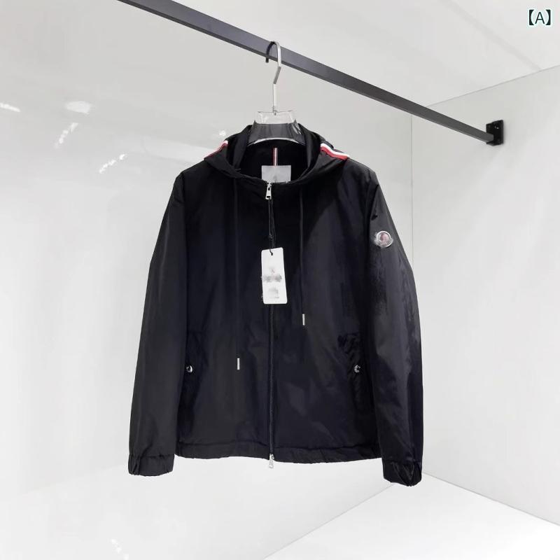 ? 新版の 突撃 服の 薄い タイプの 男性の ひもを 引いて 帽子の 上着の スポーツ ウェアの 年齢を 減らします カジュアル ジャケット M 風 衣の コート