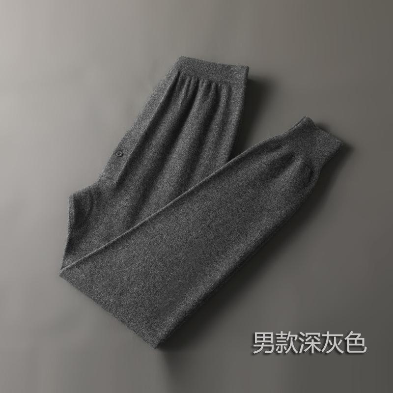 2021 冬の新 商いものの 成人男性の カシミールの ズボンの超 薄べったい 羊毛の ズボンの レギンス
