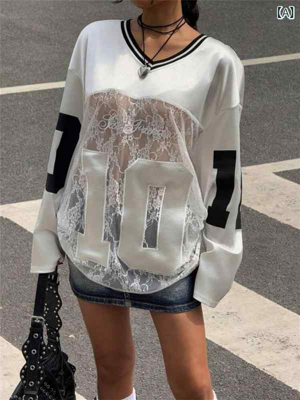 欧米の 夏の 新型の 婦人 服の クロス ボーダーの 外国 貿易の 個性の 潮の 風の プリントの レースの 透視 v ネックの ガードル