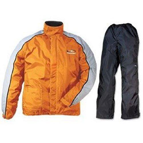 ラフアンドロード(ROUGH&ROAD) バイク用デュアルテックスコンパクトレインスーツ オレンジ S RR5232 5,588円