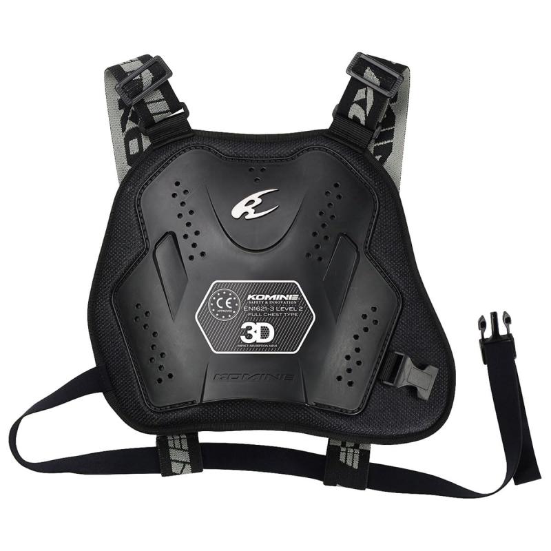 コミネ(KOMINE) バイク用 プロテクター CEレベル2チェストアーマー ブラック SK-808 1119 CE規格レベル2 プロテクター