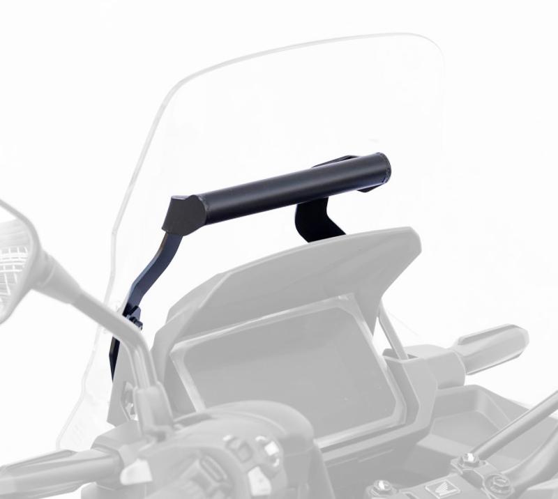 キジマ(Kijima) NC750X 25y- バイクパーツ ハンドル マウントバーステー スチール製 マットブラック φ22.2mm 204-0717｜HITOTSUNAGI