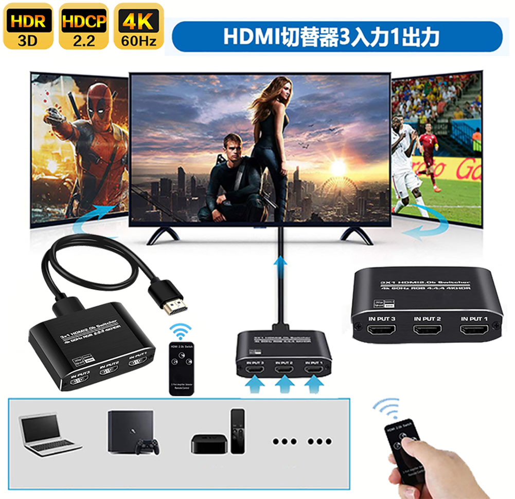 保存版】 HDMI分配器 1入力 4出力 HDMIスプリッター Fire TV Stick Apple PS4 PS5 Nintendo Switch  GH-HSPH4-BK グリーンハウス