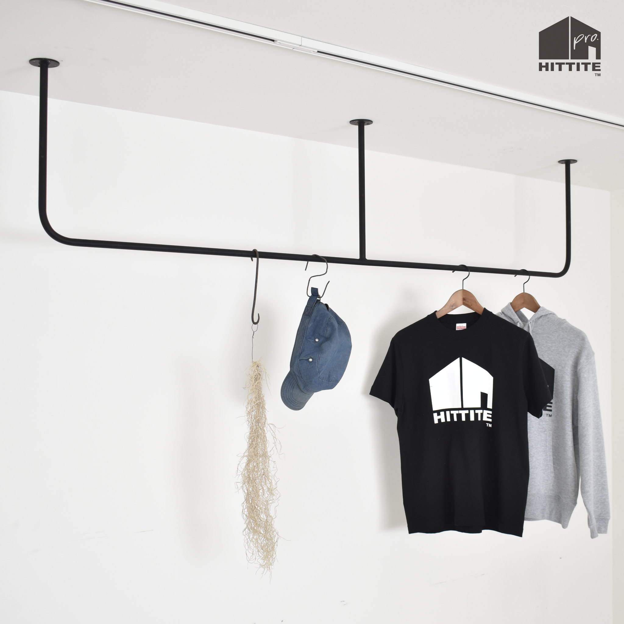 楽天市場】さんつぶ豆ハンガー店舗 什器 アイアン おしゃれ アパレル