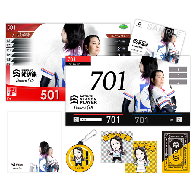 楽天市場】DARTSLIVE PLAYER GOODS 村松治樹選手セット (ダーツ カード