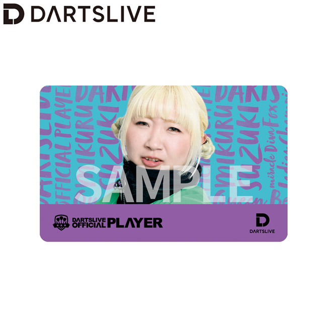 【非売品】DARTSLIVEカード Premium+ 箔押し 楽天市場】DARTSLIVE PLAYER GOODS 第二弾 鈴木未来選手 (ダーツ