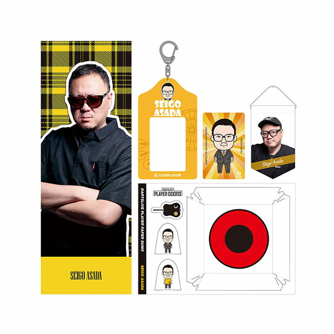 楽天市場】ダーツライブ プレイヤーグッズ2024 PLAYERセット 金子拓輝