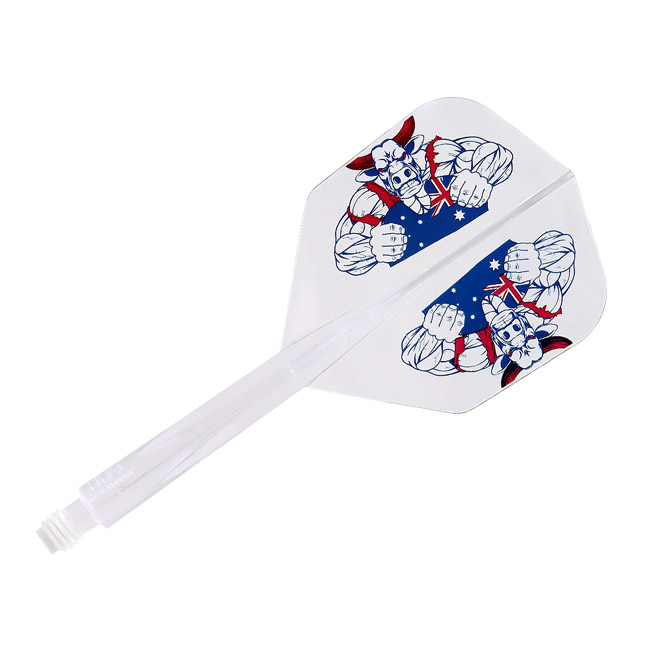 Trinidad トリニダード Condor Axe コンドルアックス The Bull スモール クリア ジェームス ベイリー選手モデル ダーツ フライト 限定タイムセール