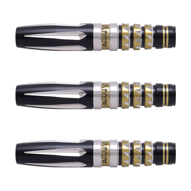 DYNASTY(ダイナスティー) A-FLOW BLACK LINE コーティングタイプ Z2R 2BA 座波常輝選手モデル　(ダーツ バレル ダーツセット タングステン ダーツ シャフト ダーツ チップ ダーツ フライト ダーツ 矢 羽 darts barrel darts set)