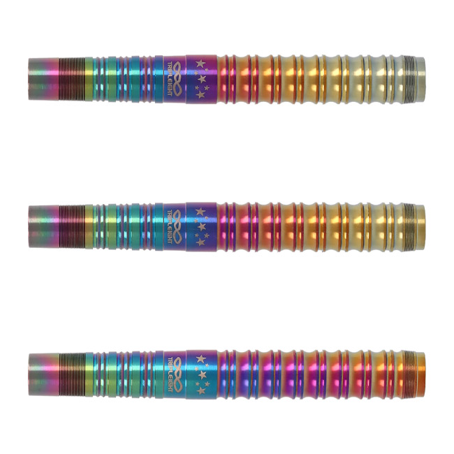 DYNASTY(ダイナスティー) TRIPLEIGHT XEBEC(ジーベック) Rainbow95 2BA 大和久明彦選手モデル　(ダーツ バレル ダーツセット)