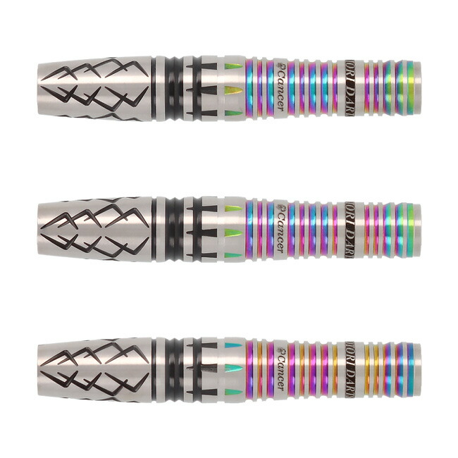 火の鳥 DARTS JAPAN(ヒノトリダーツジャパン) 十二星座シリーズ 90T Cancer かに座 Type2 2BA(ダーツ バレル タングステン ダーツセット ダーツ シャフト ダーツ チップ ダーツ フライト ダーツ 矢 羽 darts barrel darts set)|DARTS SHOP Hive (ダーツ ハイブ)