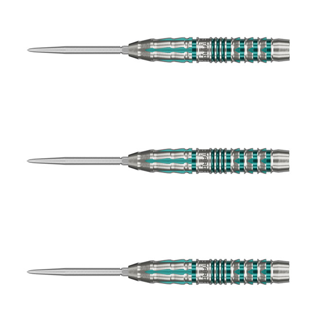 TARGET JAPAN(ターゲットジャパン) BLACK MARQUE SERIES(ブラックマークシリーズ) PIERCE SWISS POINT STEEL 24g <191022> リー・ジェン選手モデル (ダーツ バレル ダーツセット)|DARTS SHOP Hive (ダーツ ハイブ)
