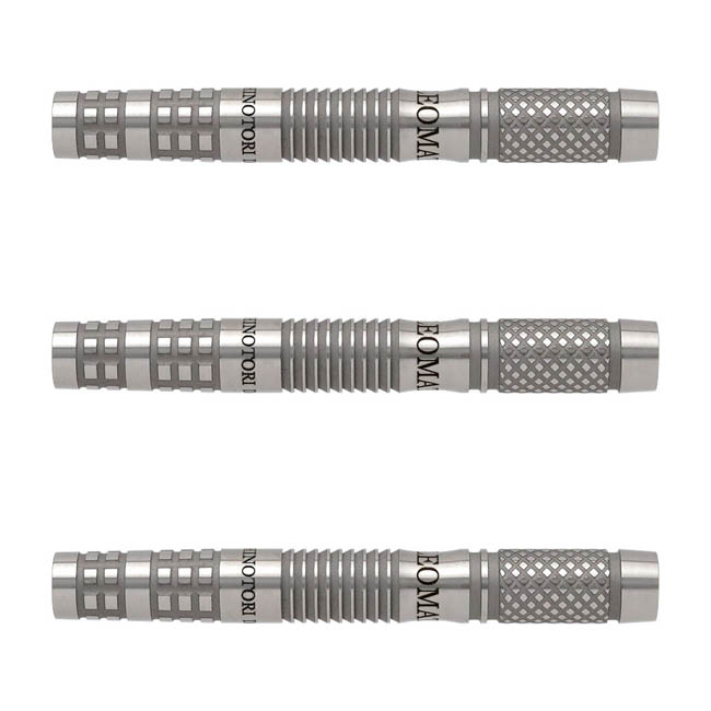 火の鳥 DARTS JAPAN(ヒノトリダーツジャパン) プレイヤーモデル LEOMAT(レオマット) グレー 90T 2BA Lionel Maranhao選手モデル　(ダーツ バレル ダーツセット ストレートバレル タングステン ダーツ シャフト ダーツ チップ ダーツ フライト 矢 羽 darts barrel darts set)画像