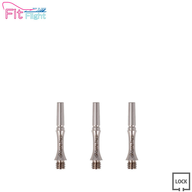 COSMO DARTS(コスモダーツ) Fit Shaft TiTANIUM(フィットシャフト チタニウム) スリム ロック プレーン <1> (ダーツ シャフト darts shaft Slim Lock)|DARTS SHOP Hive (ダーツ ハイブ)