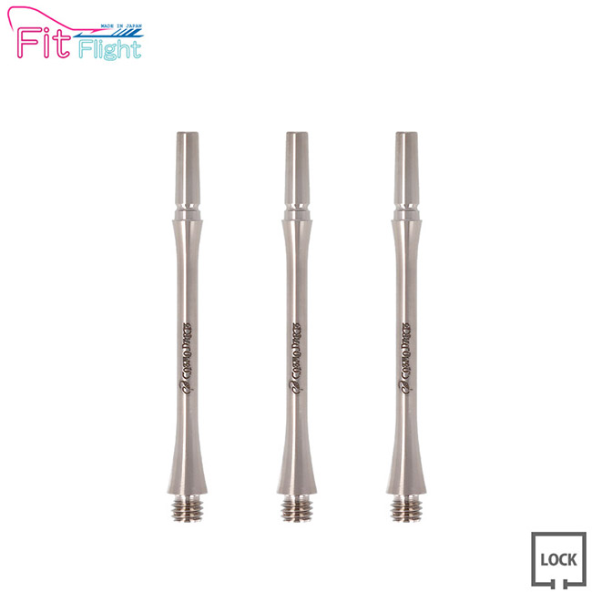 COSMO DARTS(コスモダーツ) Fit Shaft TiTANIUM(フィットシャフト チタニウム) スリム ロック プレーン <7> (ダーツ シャフト darts shaft Slim Lock)|DARTS SHOP Hive (ダーツ ハイブ)