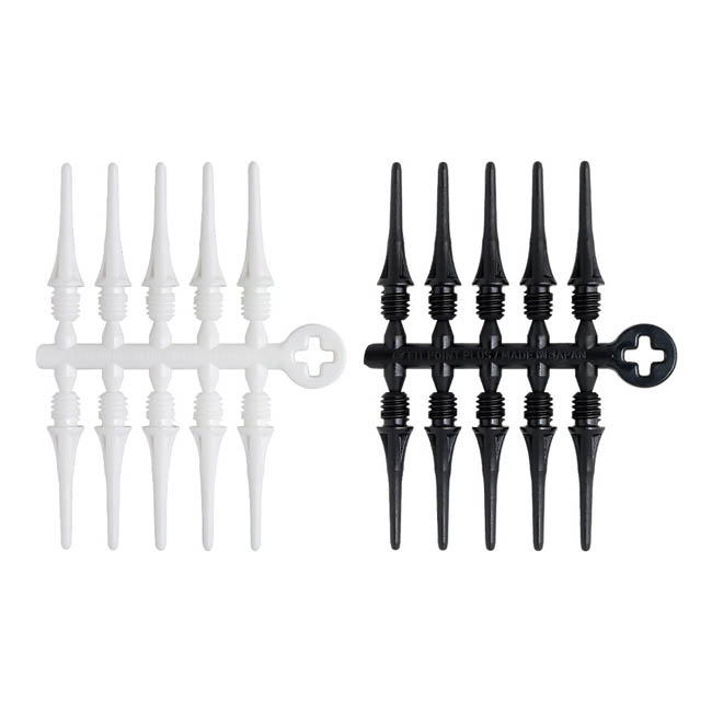 COSMO DARTS(コスモダーツ) FIT POINT PLUS(フィットポイントプラス) 19mm 1000本入り (ダーツ チップ)