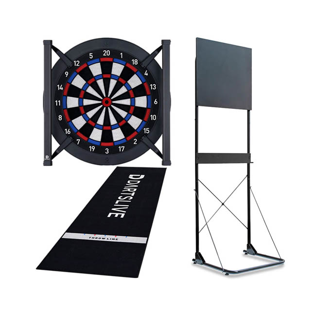 【セット商品】DARTSLIVE Home(ダーツライブホーム) & D.CRAFT ダーツスタンド アルテミス & DARTSLIVE Home スローマット & DARTSLIVE Home LED LIGHT　(ダーツ ボード スタンド)