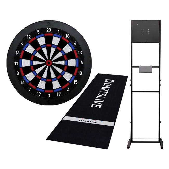 DARTSLIVE-ZERO BOARD & DARTSLIVEポールスタンド DARTSLIVE ZERO BOARD ポールスタンド