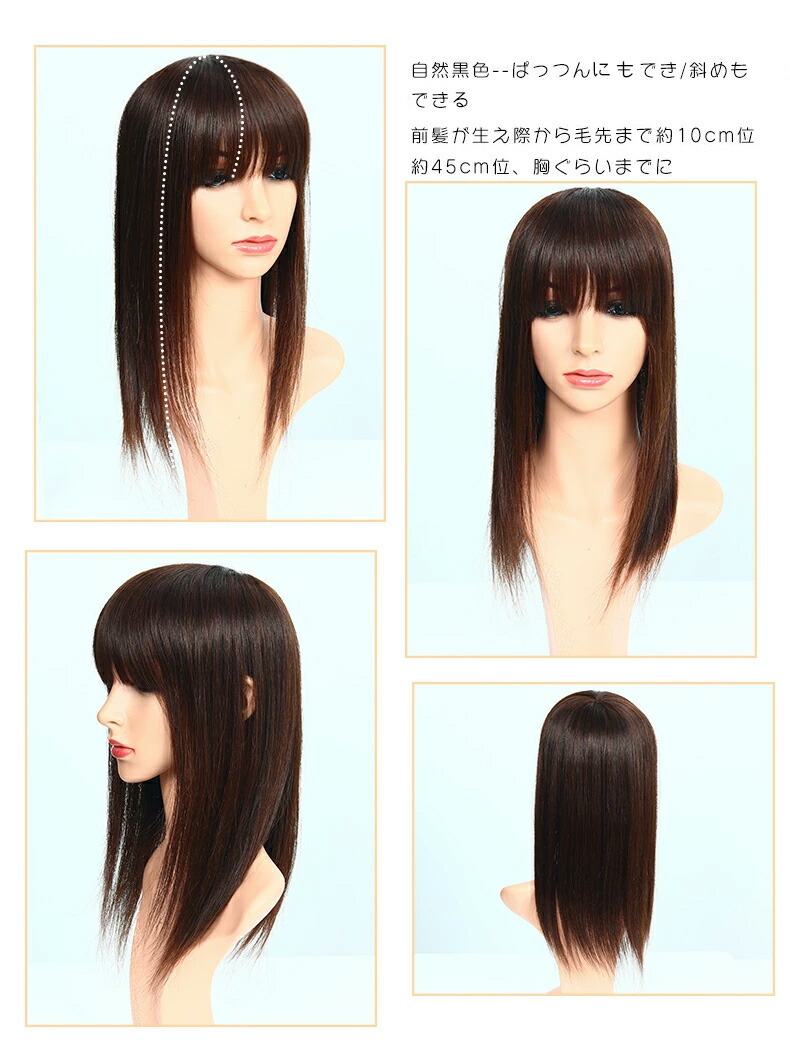 頭頂部部分ウィッグ 髪の毛 レディース 女性 小顔 ぱっつん前髪 手植え 通気性抜群 医療ウィッグ 付け毛 全頭カバー 増毛部分カツラ イメチェン ウィッグ かつら エクステ 境目 脱着やすい Hiye 送料無料 部分ウィッグ16 18 楽天海外直送 Natboardmcqs Com