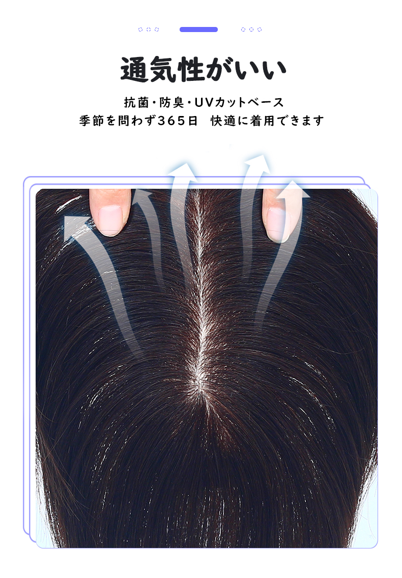 【楽天市場】人毛100％ 部分ウィッグ ヘアピース 自然 つむじ 分け目自由 総手植え 前髪 頭頂部 前髪ウィッグ 白髪隠し 薄毛 抜毛症