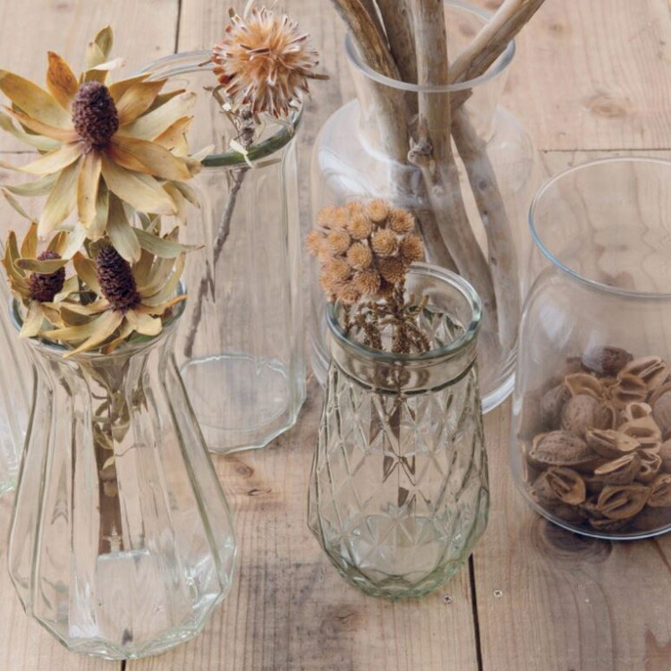 楽天市場 花瓶 フラワーベース ガラスボトル 一輪挿し インテリア クリア 玄関 モダンリビング 模様替え ディスプレイ デコレーション ナチュラル 北欧 おしゃれ 花器 花びん アンティーク ひよこ商店