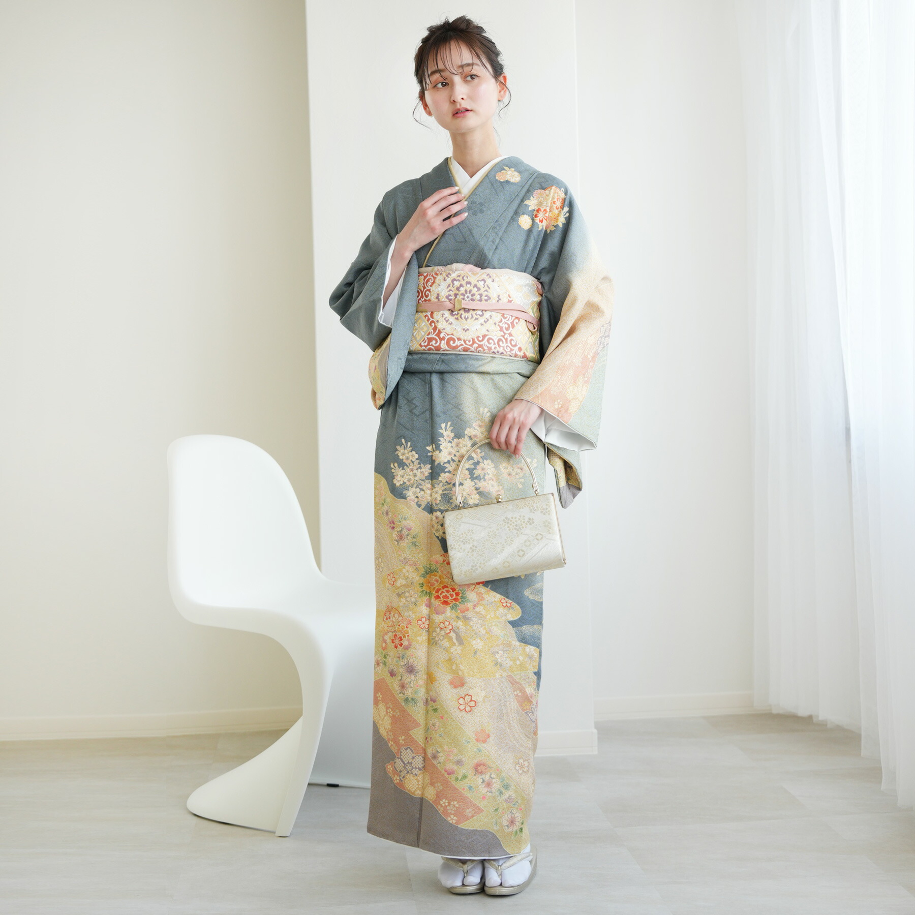 訪問着 4点フルセット a36D 入学式　結婚式　七五三　お宮参り 1040611300.jpg