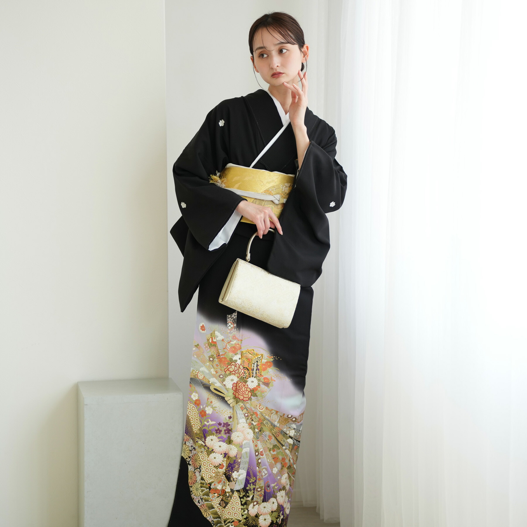 楽天市場】【レンタル】黒留袖レンタル フルセット 桂由美 ブランド