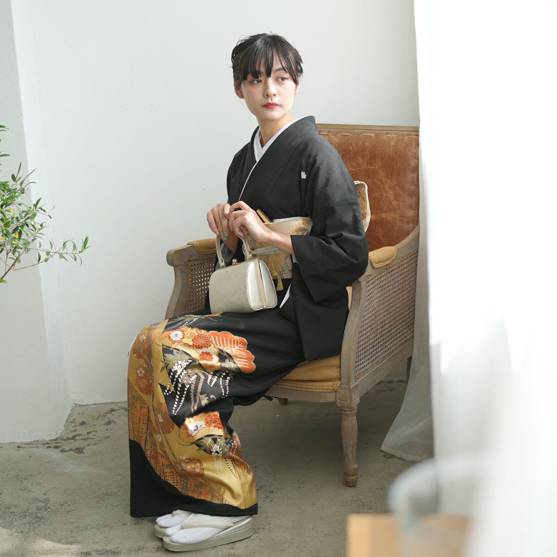【レンタル】黒留袖 レンタル フルセット 高級 正絹 結婚式着物 留袖 黒留袖 おすすめ お宮参り 母親 留袖レンタル レンタル着物 セット レンタル留袖 黒留め袖 貸衣装 レンタル衣装 着物セット 松 菊 古典