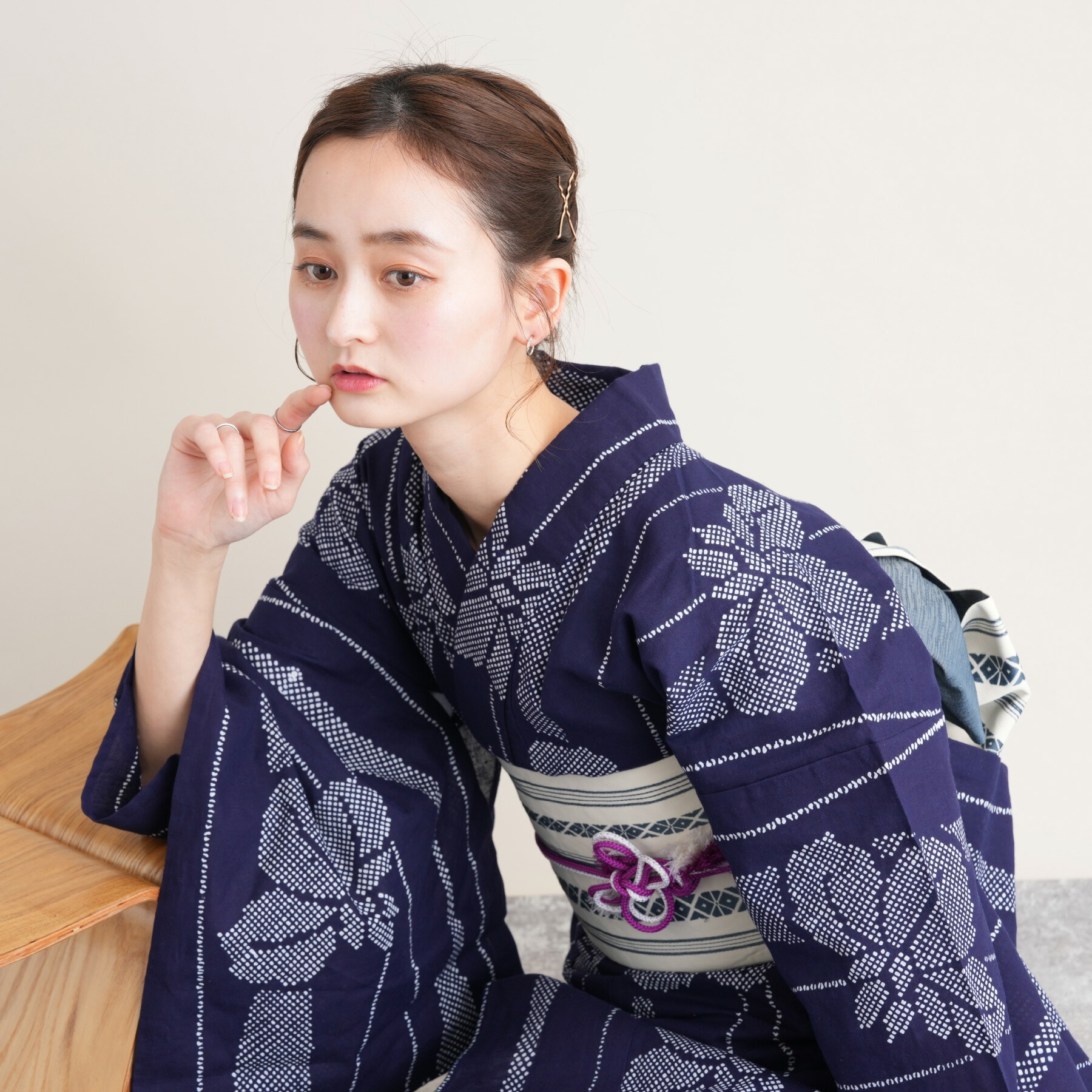 楽天市場】浴衣 セット 【 utatane×注染工房 注染 浴衣3点セット