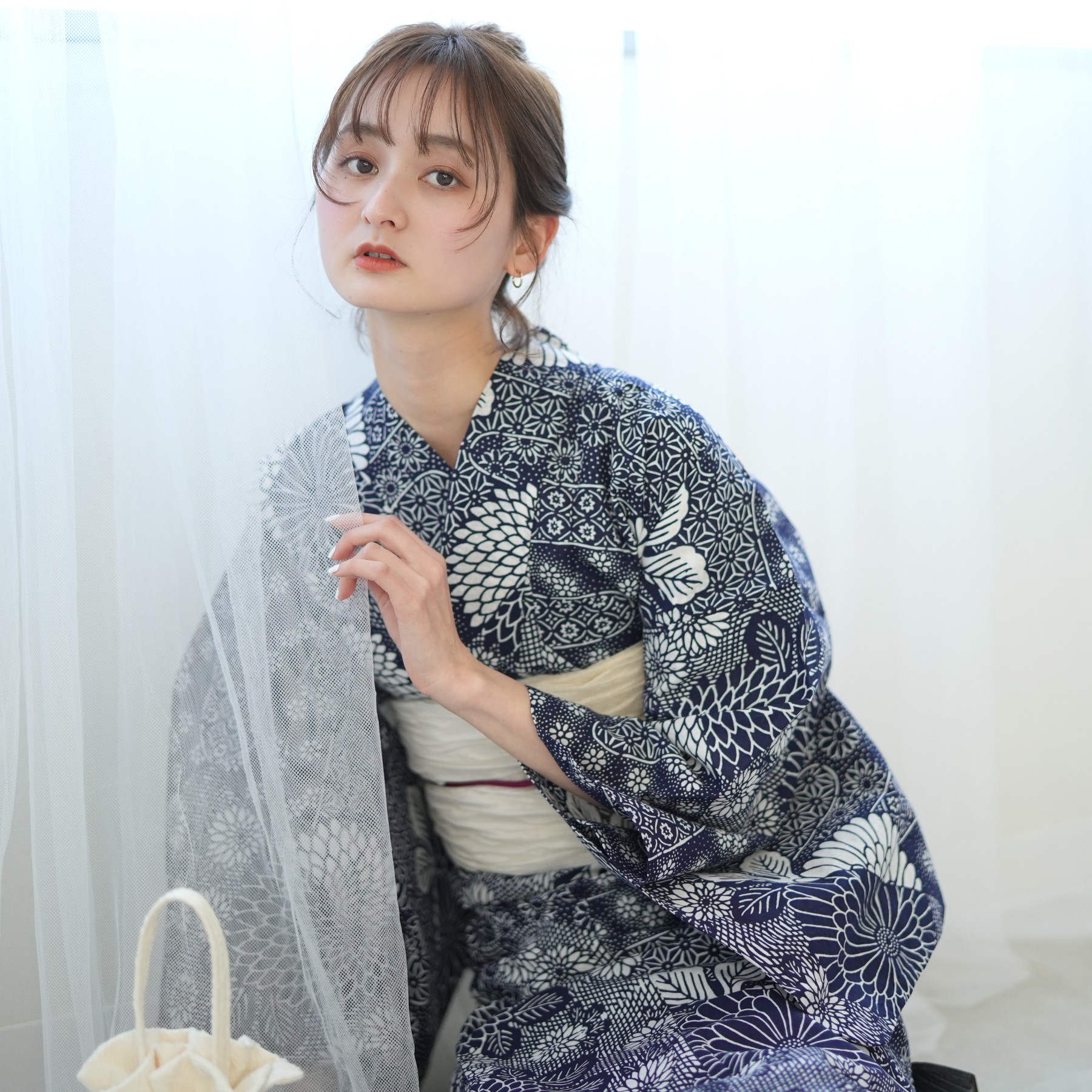 楽天市場】浴衣 セット 【 utatane×注染工房 注染 浴衣3点セット 楽天市場】浴衣 セット 【 utatane×注染工房 注染 浴衣3点セット