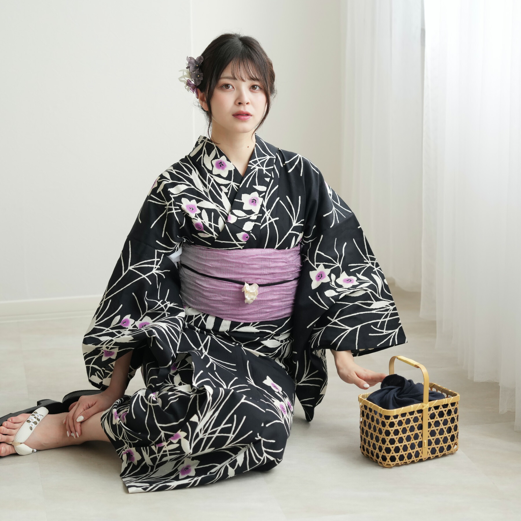楽天市場】浴衣 セット 【 utatane×注染工房 注染 浴衣3点セット