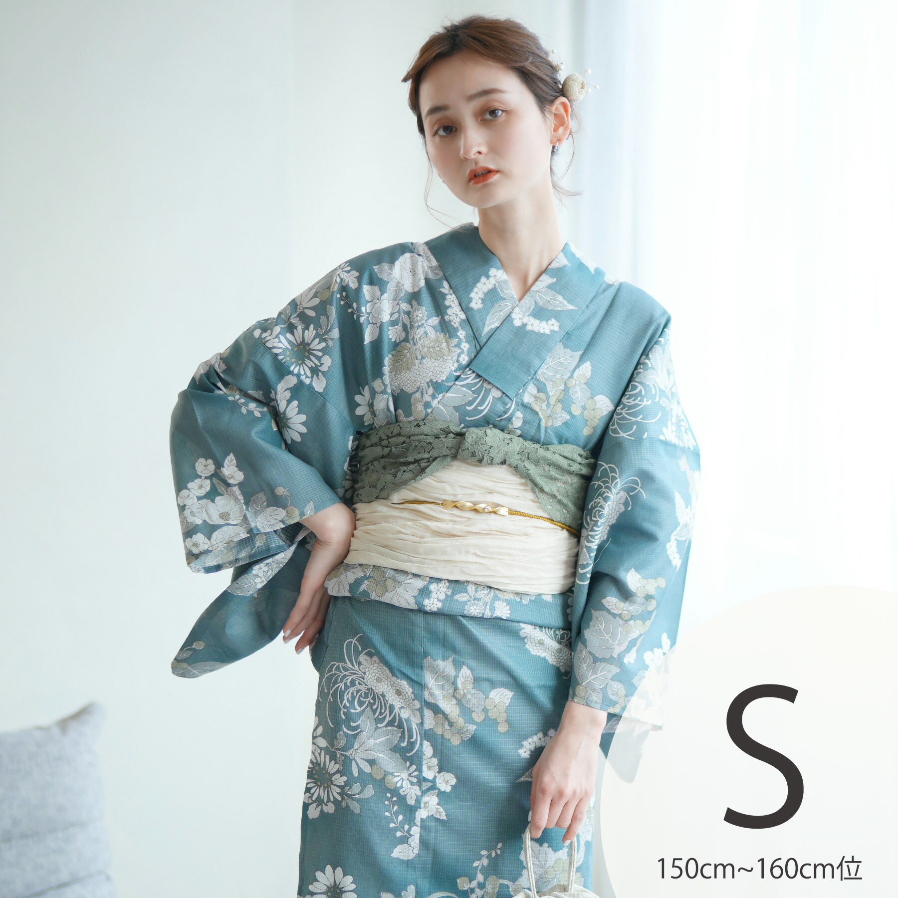 楽天市場】【utatane 高級変わり織 浴衣3点セット ペールピンク
