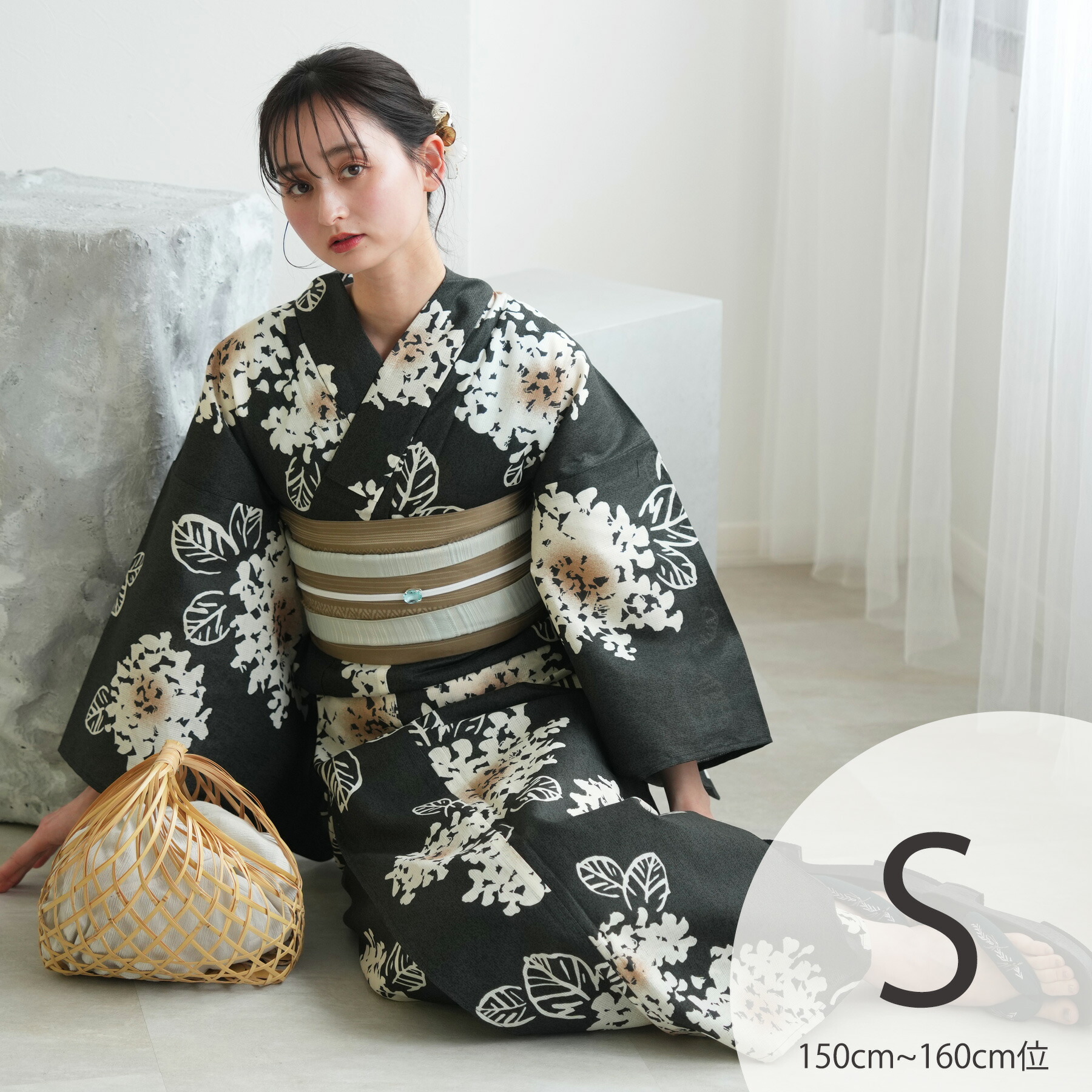 楽天市場】【utatane 高級変わり織 浴衣3点セット モダン抹茶に