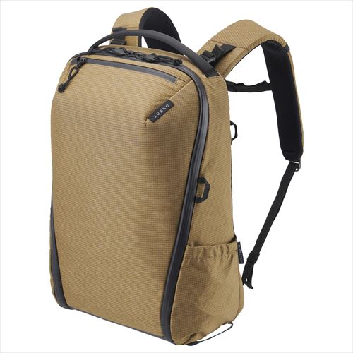 L Spectraファイバーとcorduraファブリックを組み合わせた高機能素材を採用した街使い派バックパック 店 ジップバックパック グリッド カメラリュック 撥水 ハクバストア コヨーテ Luxxe ラグゼ グリッド Slx Gzbplcy コヨーテ リュックサック カメラリュック カメラ