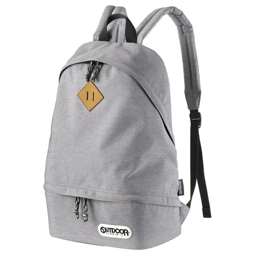 OUTDOOR PRODUCTS（アウトドアプロダクツ） カメラデイパック03 ヘザーグレー ODCDP03HG 4977187206883 写真機うしろ側 写真機背嚢 今めかしい 愛くるしい 一眼二眼レフ 鏡鑑受け答え