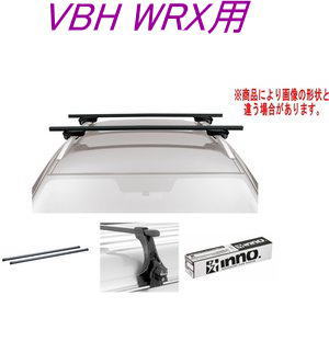送料無料!INNO キャリアセット スクエアベース スバル VBH WRX用 【INXP/TR145/INB127BK】|ドレスUpパーツHKBsports