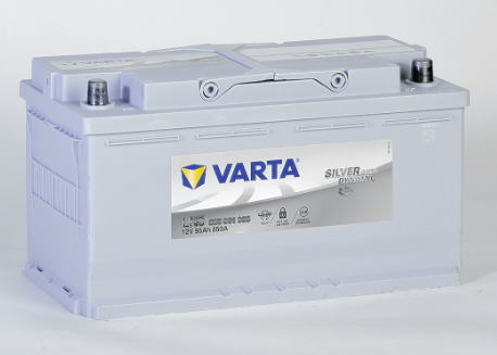 送料無料 代引不可(沖縄・離島不可) VARTA AGM LN5 シルバーダイナミック (ドライ系) 欧州車 【595901085】｜ドレスＵｐパーツＨＫＢsports