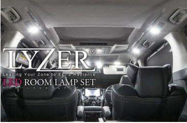 安心の3年保証!!送料無料!代引不可LYZERLEDルームランプセット30ヴェルファイア