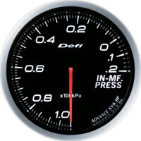 【レターパックプラス650】 Defi（デフィ）アドバンス BF φ60 インテークマニホールドプレッシャー計 ホワイト 【DF10101】｜ドレスＵｐパーツＨＫＢsports