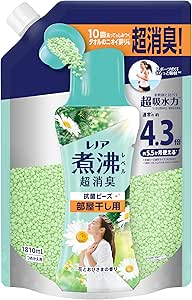 レノア 煮えくり返る気泡管水準器超消臭 抗菌ビーズ お部屋干し用 花とおひさまの芳ばしさ 詰め替え 1810mL