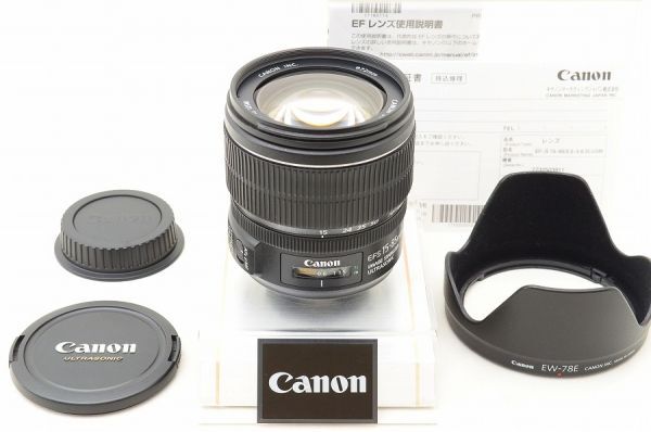 【中古】 『極美品』 Canon EF-S 15-85粍 F3.5-5.6 IS USM / 加農砲 / Canon / 水晶体 / 写真機取り替えっこ水晶体