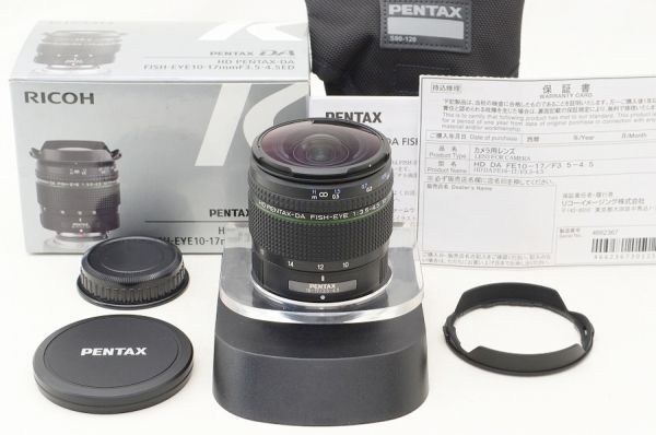 【中古】 『ほぼ新品』 固定ディスク PENTAX-DA FISH-EYE 10-17粍 F3.5-4.5 ED / ペンタックス / PENTAX / 水晶体  / 写真機取り替えっこ水晶体