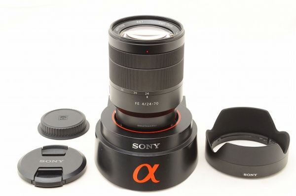 【中古】 『美品』 Sony Zeiss Vario-Tessar T＊ FE 24-70粍 F4 ZA OSS / SEL2470Z / Sony / ソニー / 水晶体 / 鏡鑑受け答え 写真機取り替えっこ水晶体 / Eマウント