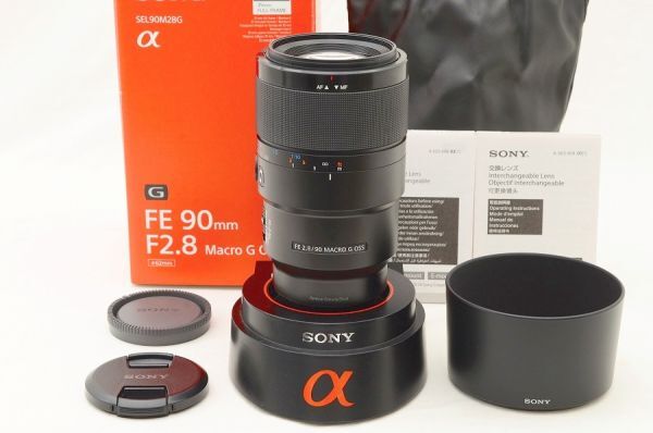 【中古】 『ほぼ新品』 Sony FE 90mm F2.8 Macro G OSS / SEL90M28G / Sony / ソニー / レンズ / ミラーレス カメラ交換レンズ / Eマウント