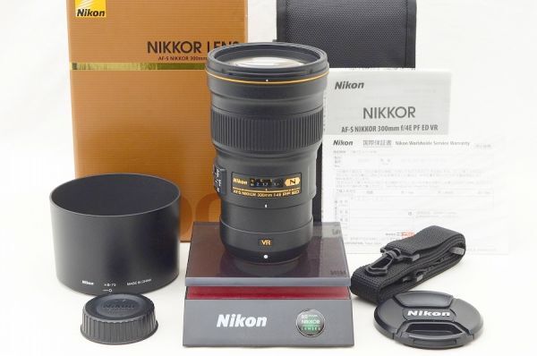 【中古】 『極美品』 Nikon AF-S NIKKOR 300mm F4 E PF ED VR / ニコン / Nikon / レンズ / カメラ交換レンズ