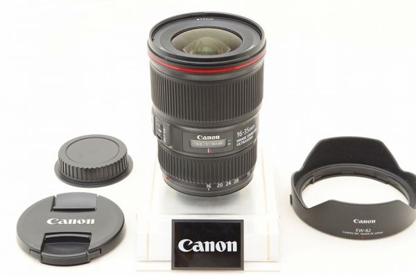 【中古】 『美品』 Canon EF 16-35粍 F4 L IS USM / 加農砲 / Canon / 水晶体 / 写真機取り替えっこ水晶体