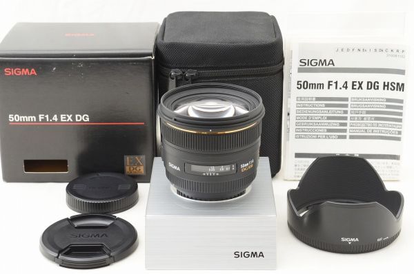 【中古】 『極美品』 SIGMA 50mm F1.4 EX DC HSM Canon用 / シグマ / SIGMA / レンズ / カメ/ ラ交換レンズ / マウント Canon用｜HKカメラ 23,532円