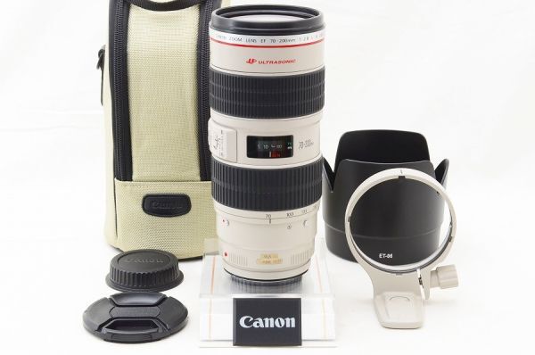 【中古】 『良品』 Canon EF 70-200粍 F2.8 L IS USM / 加農砲 / Canon / 水晶体 /  写真機取り替えっこ水晶体